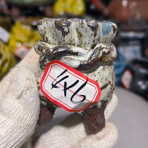 粗陶花盆手工花盆制作