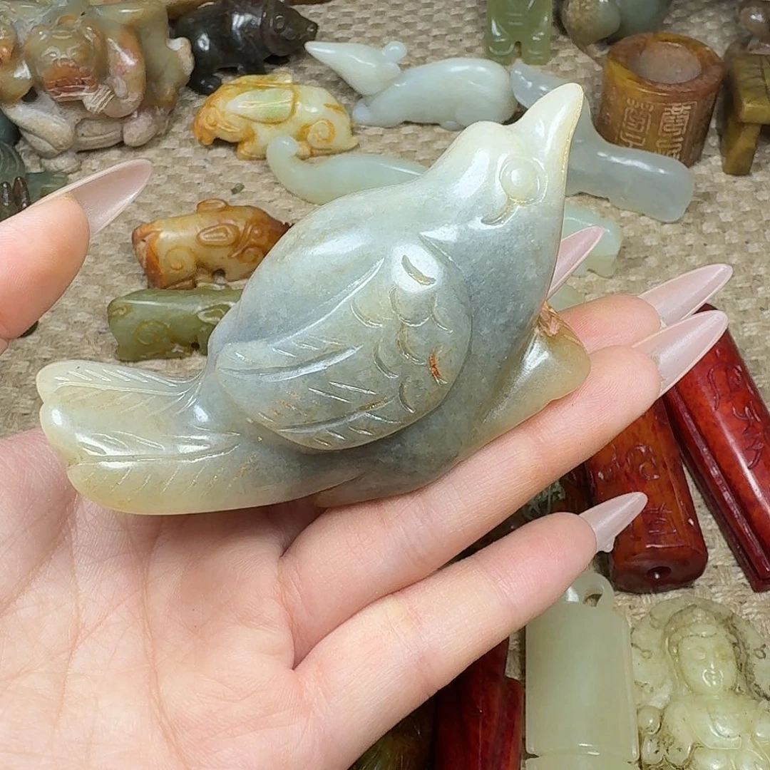 白玉菩提吊坠挂件