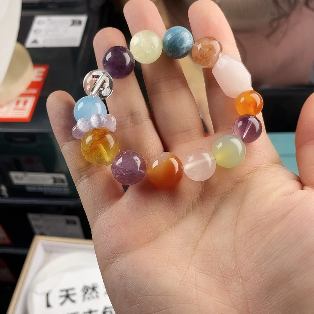 手链水晶银S925镶嵌