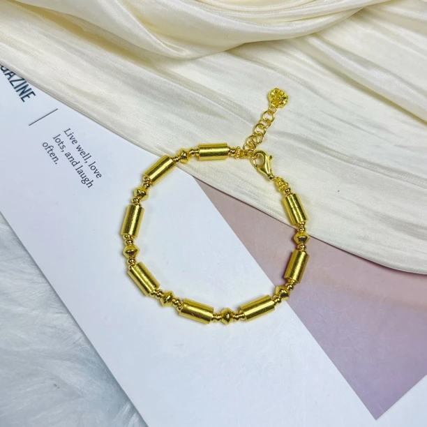 足金999【金桶】手链19.10克