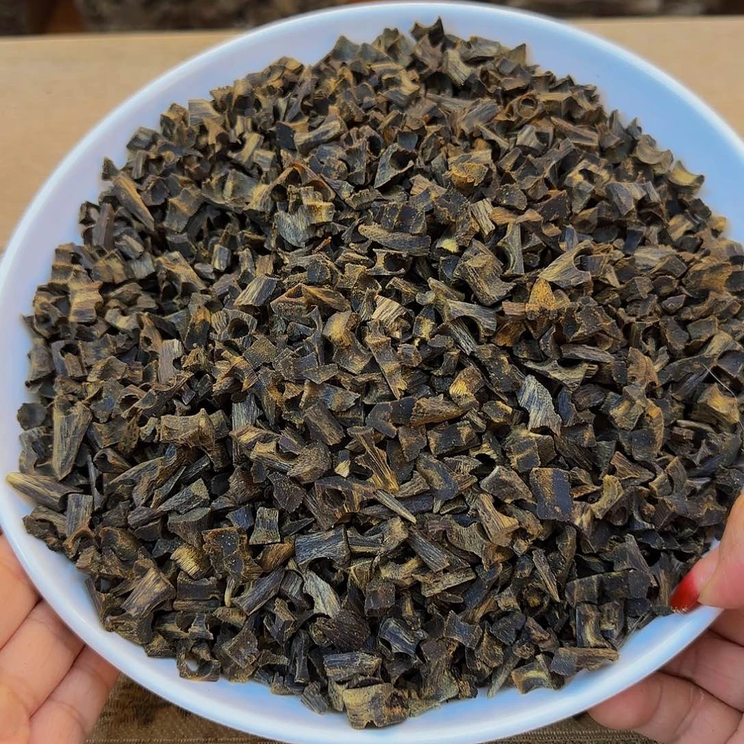 沉香沉香碎屑蓝香品种沉水米粒醇化料50g