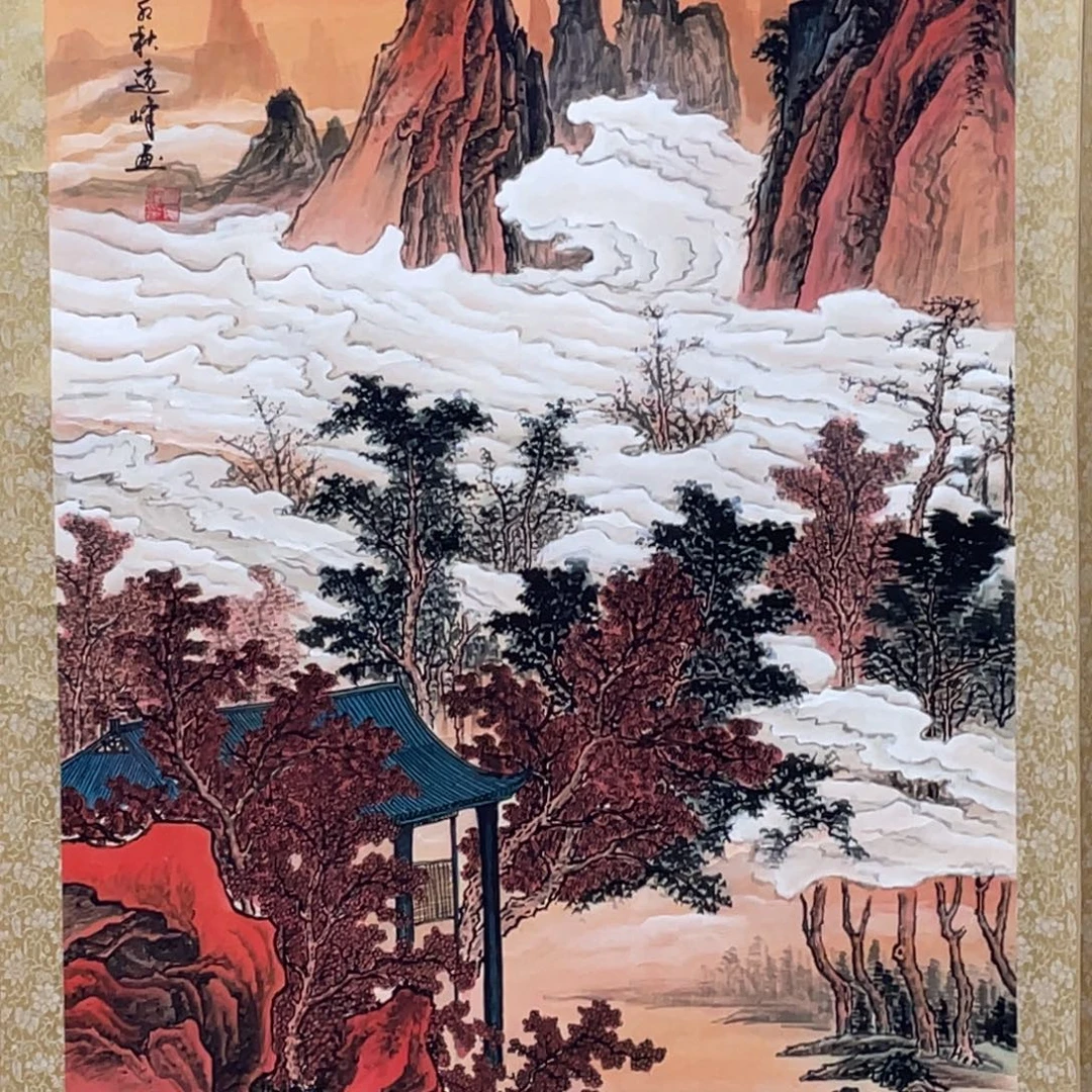 国画老师手笔手绘作品图N