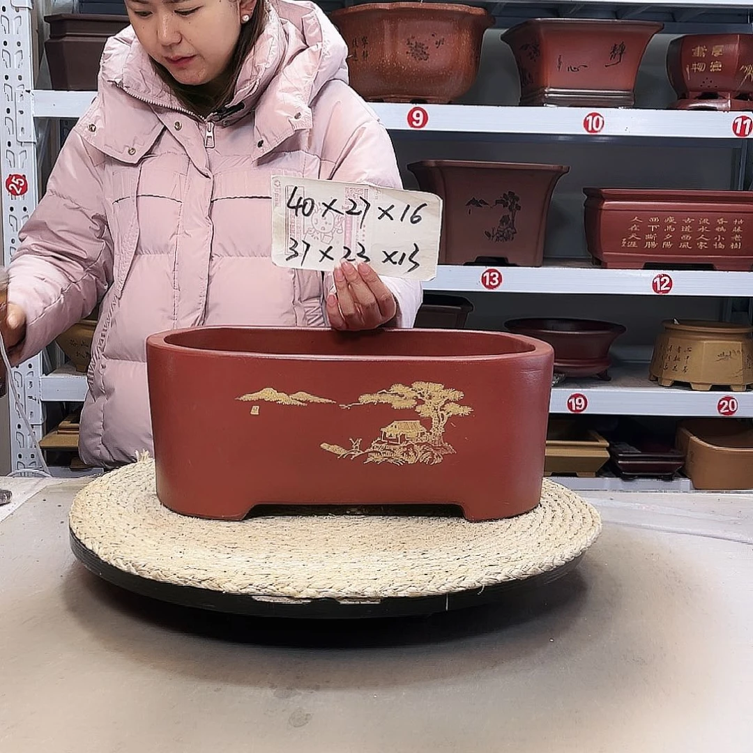 紫砂花盆紫砂花盆