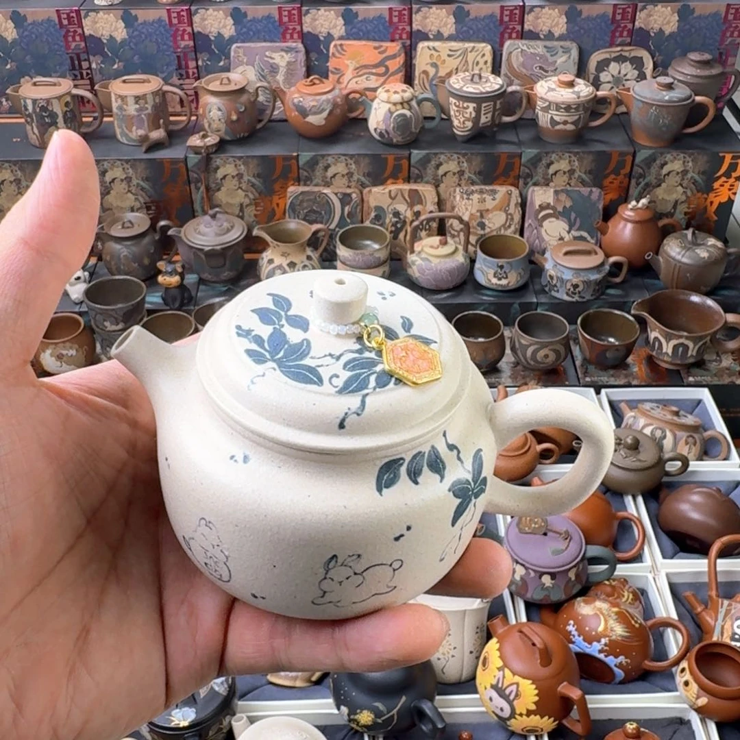 茶壶紫砂160ml原矿精工半手