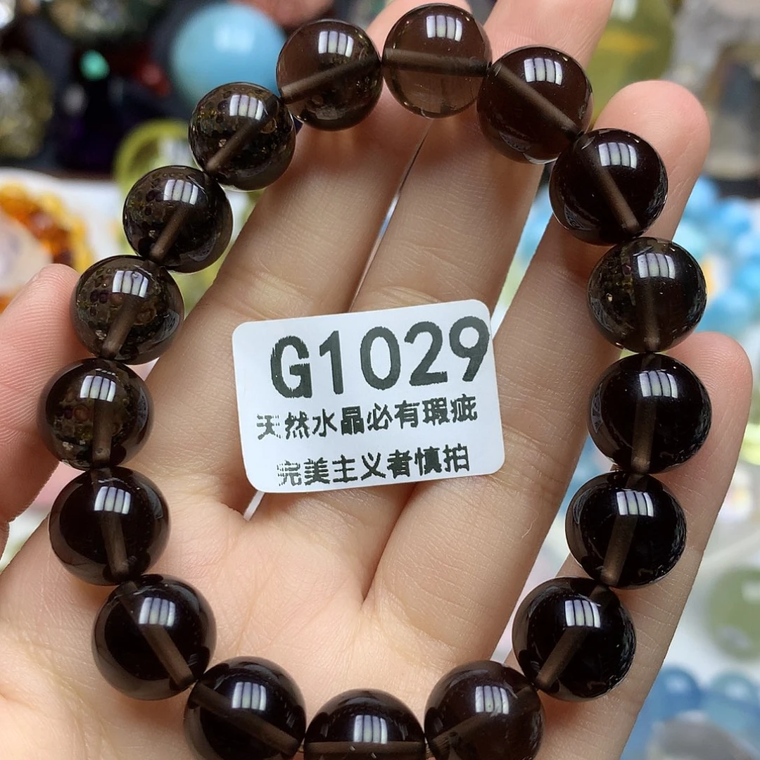 珠宝半成品未镶嵌水晶12mm手串