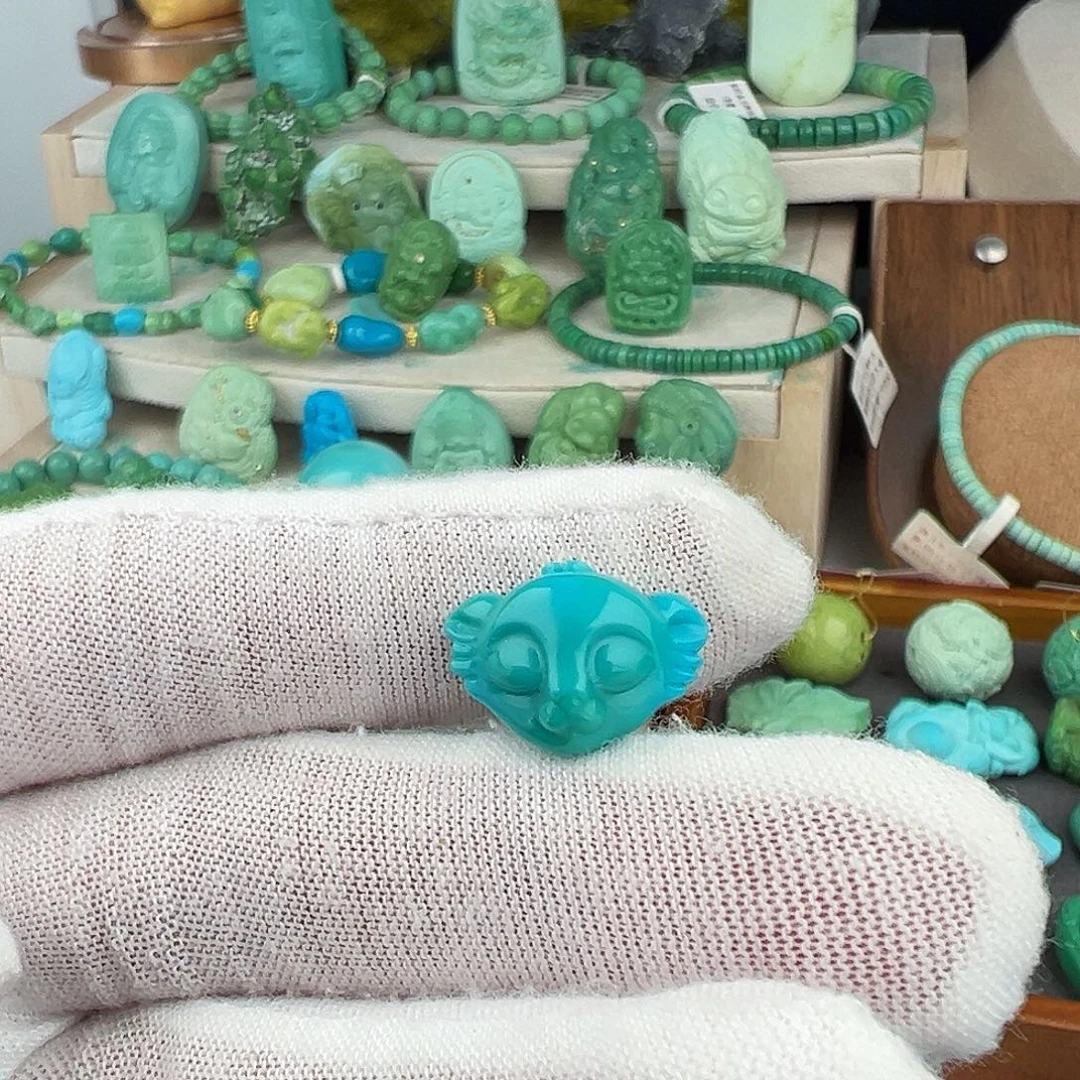 绿松石未镶嵌主播夏