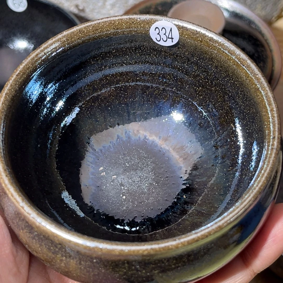 茶盏义兴龙窑柴烧微瑕