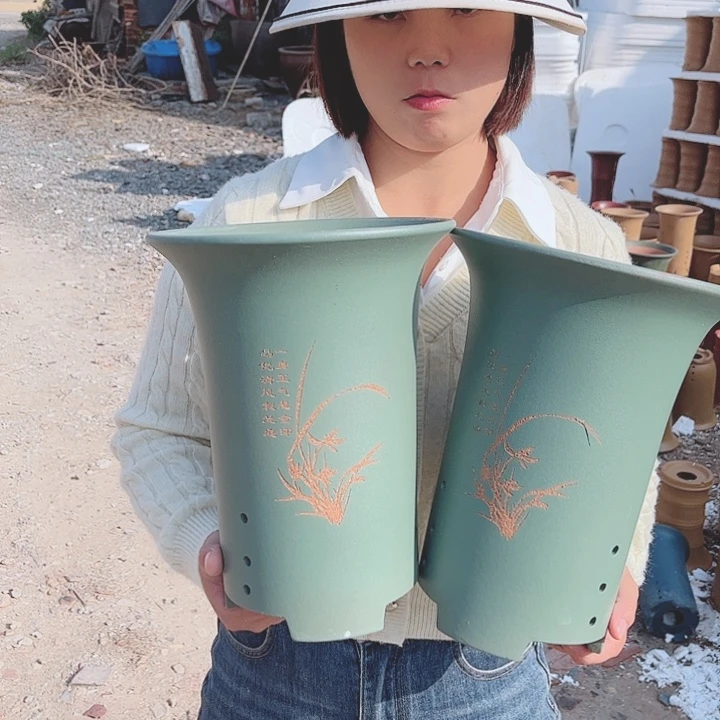 紫砂花盆宜兴紫砂精品花盆