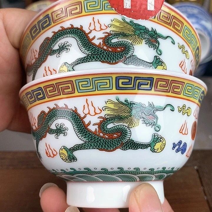 景德镇陶瓷藏式茶碗琴*