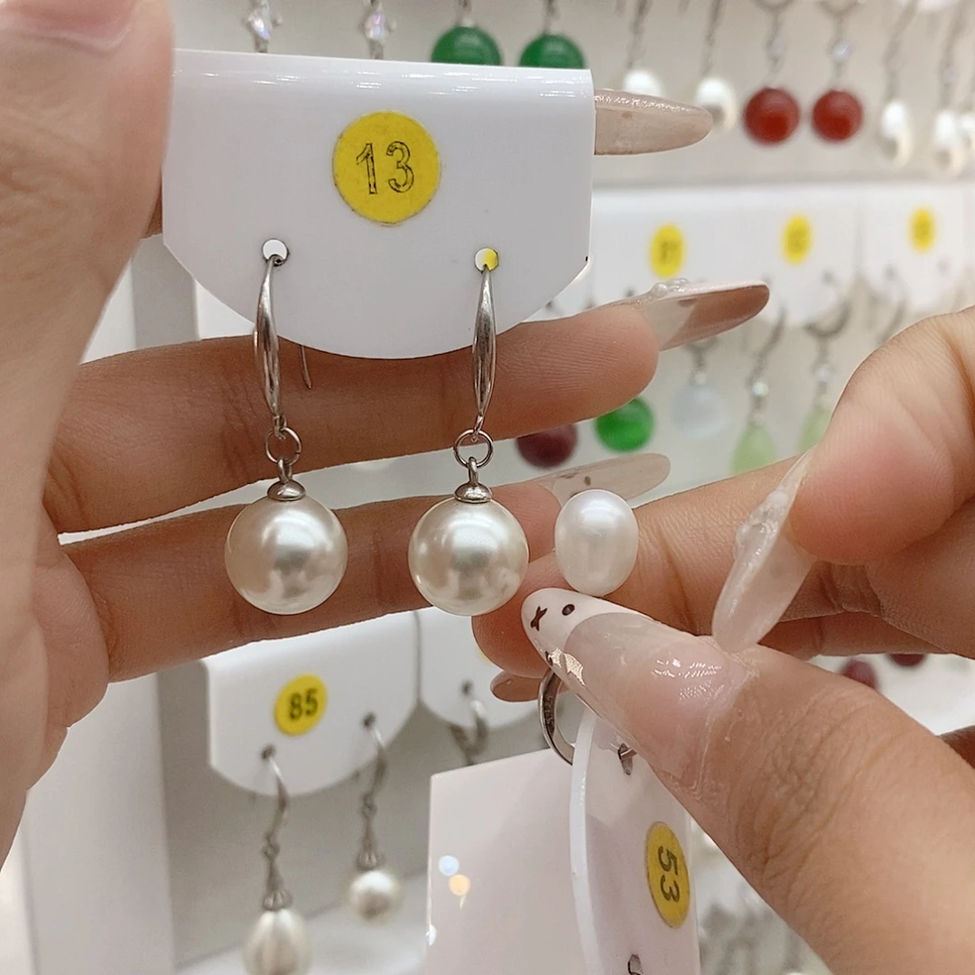 925银珍珠8-9大小