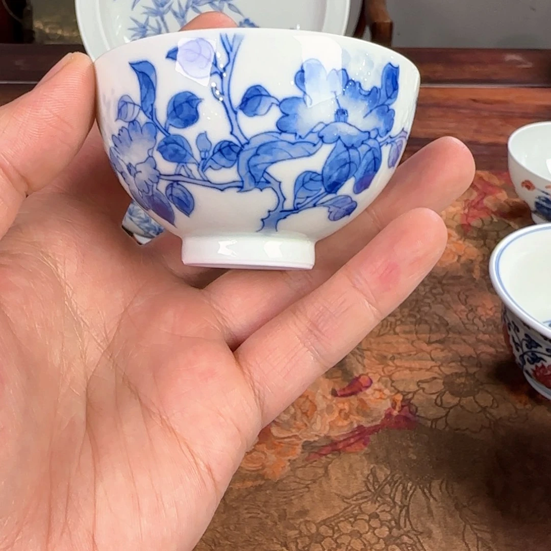 杯子景德镇手绘手绘