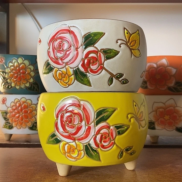 外13内11.5高10左右，纯手工制作，一单包邮