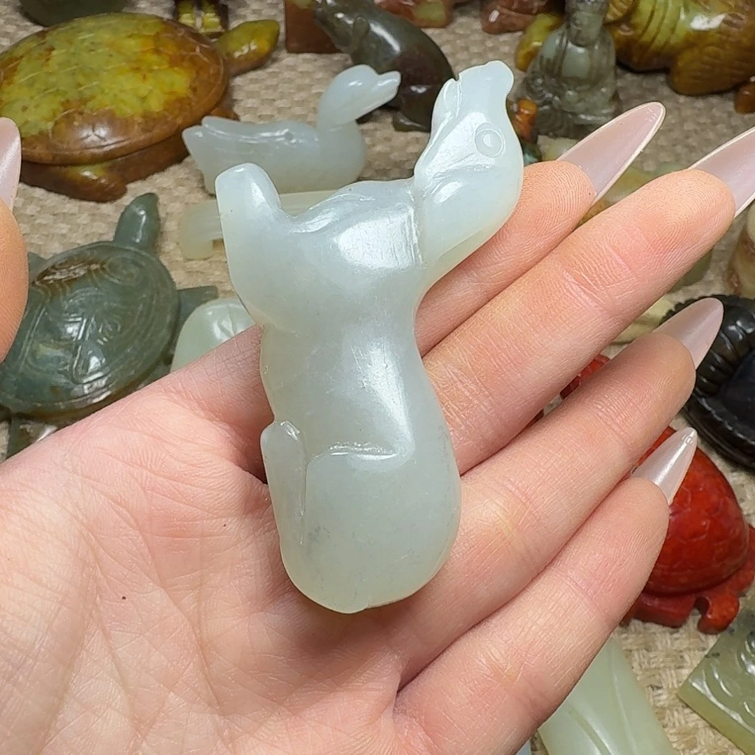 白玉菩提吊坠挂件