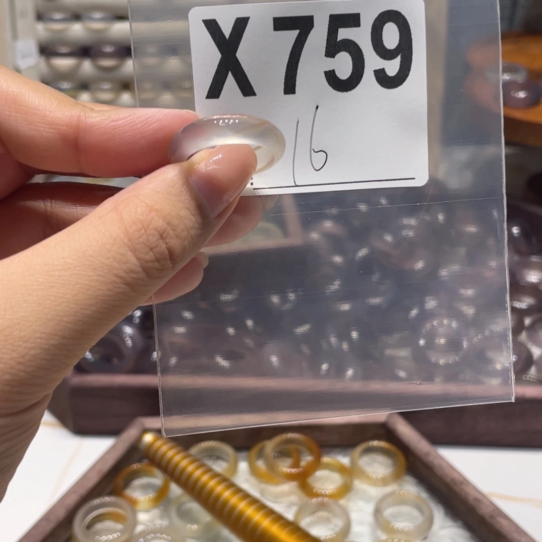 玛瑙/玉髓未镶嵌戒指759