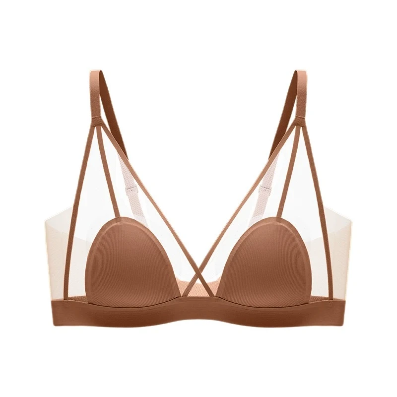 【小耳朵】法式夏季超薄无痕裸感Bra 法式性感内衣
