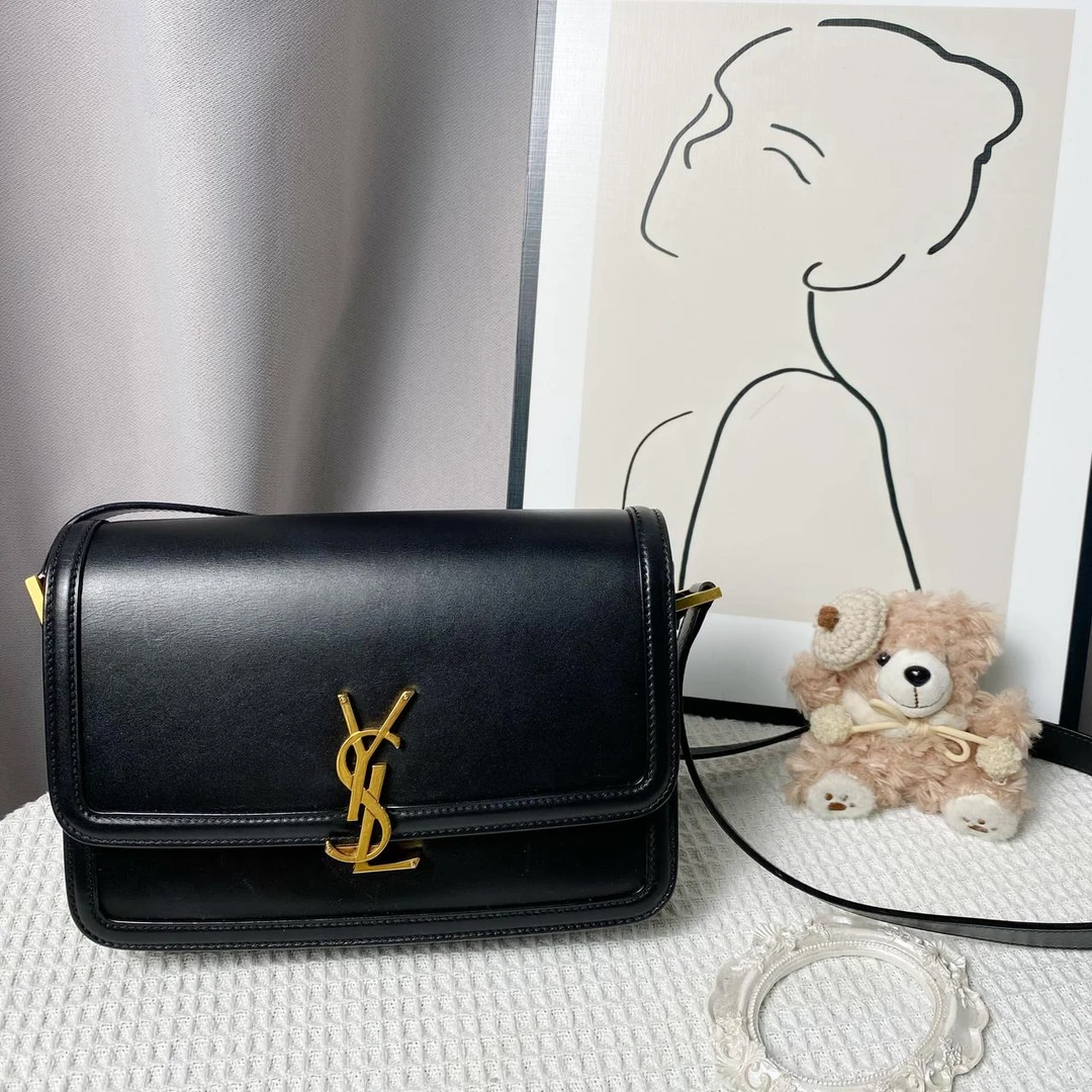 YSL 黑金豆腐包中号71123459