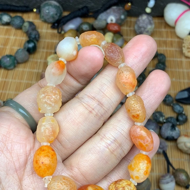 玛瑙/玉髓珠宝半成品未镶嵌然**物