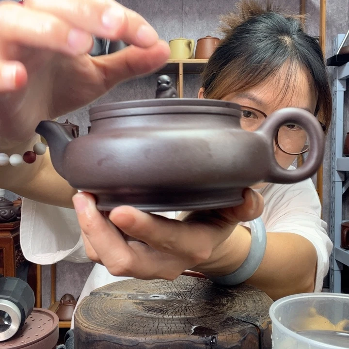 茶杯紫砂原矿紫砂杯