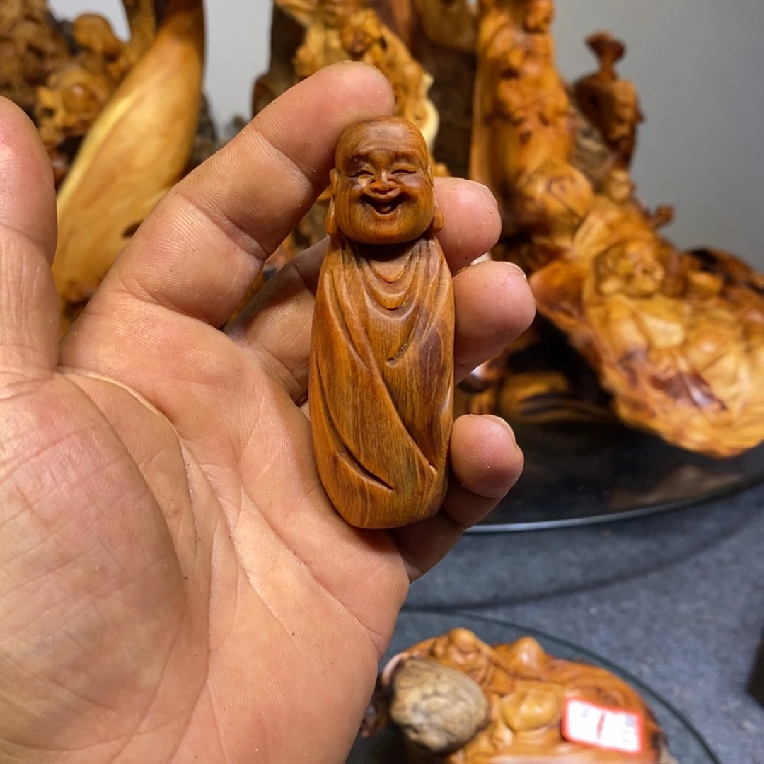柏木（崖柏）木雕工艺品摆件家居根雕装饰