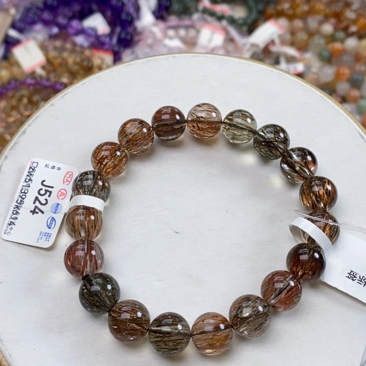 水晶手链未镶嵌J524 10➕