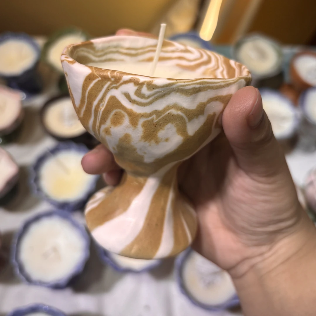 陶瓷手作香薰蜡烛驱异味