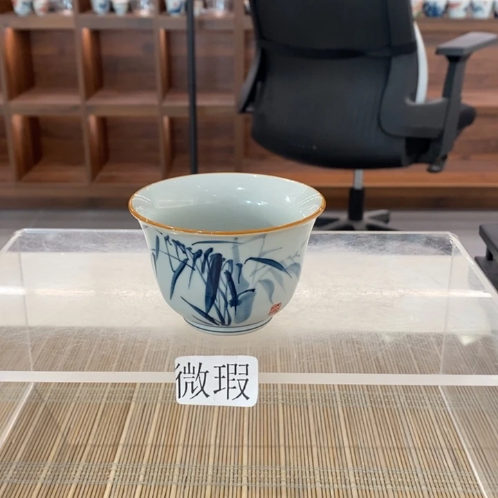 釉下老陶泥手工绘制