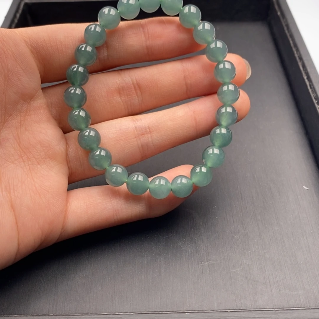 翡翠未镶嵌手链翡翠成品手串