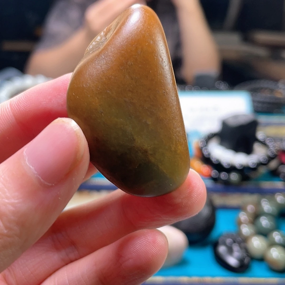 和田玉未镶嵌吊坠(不含链)