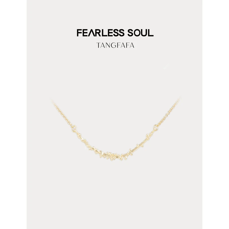 坠链均925银 TFF X FS 简约百搭小众叠戴项链 824FE079 -