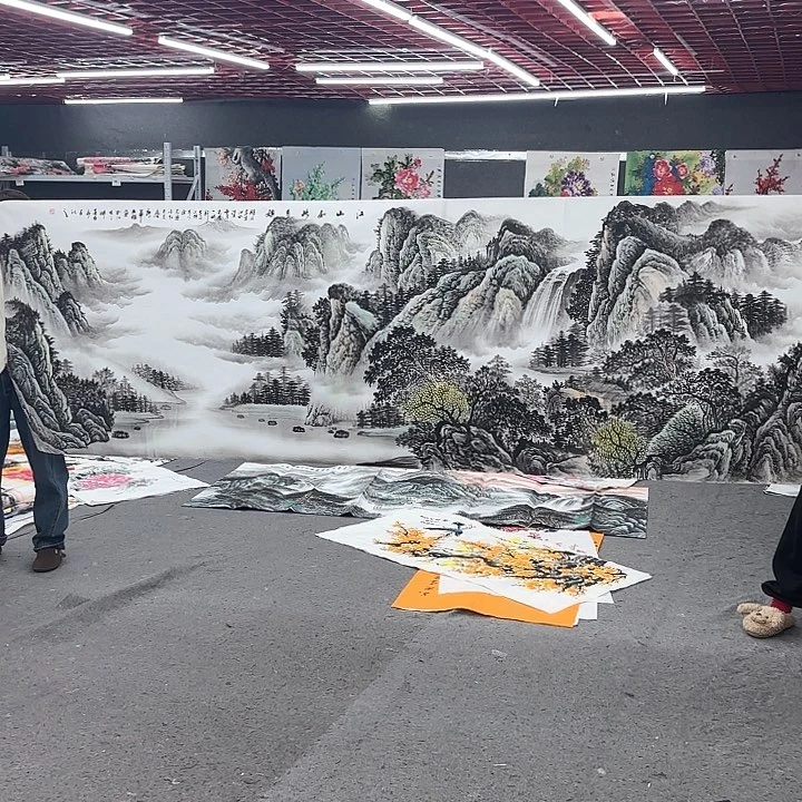 国画无毛或被短硬的短