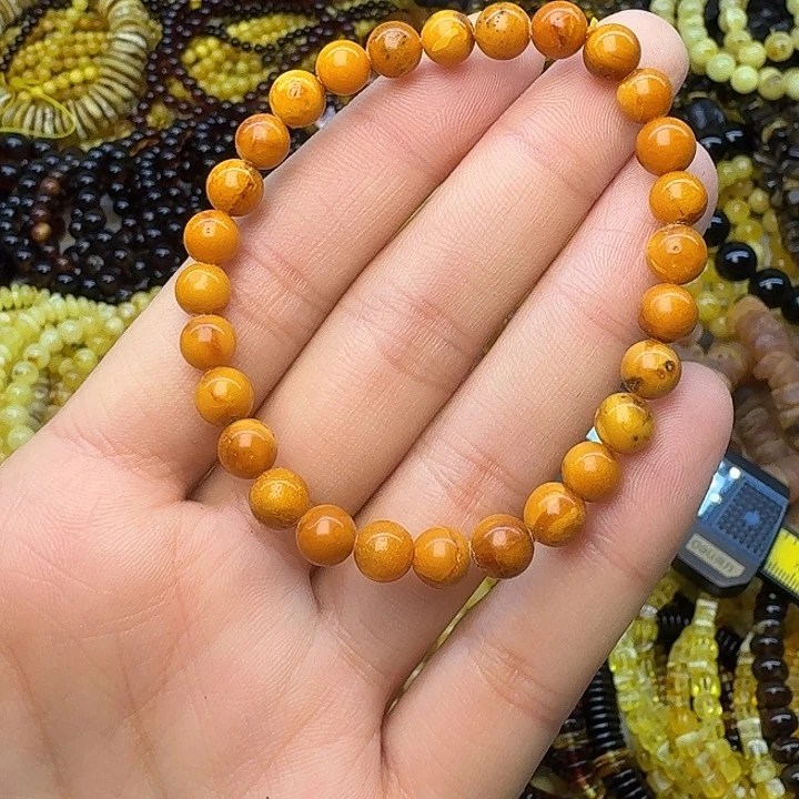 琥珀未镶嵌珠宝奇石