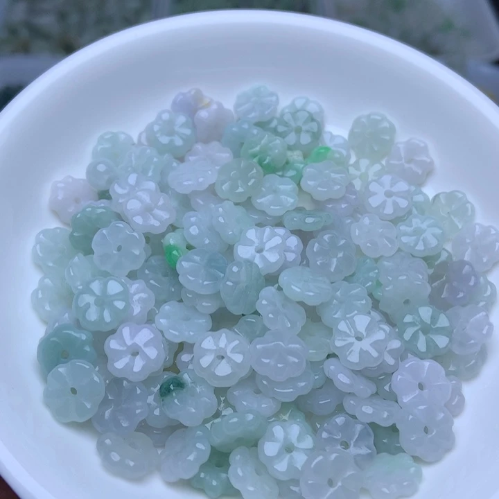 散珠翡翠卡9冰花花30个