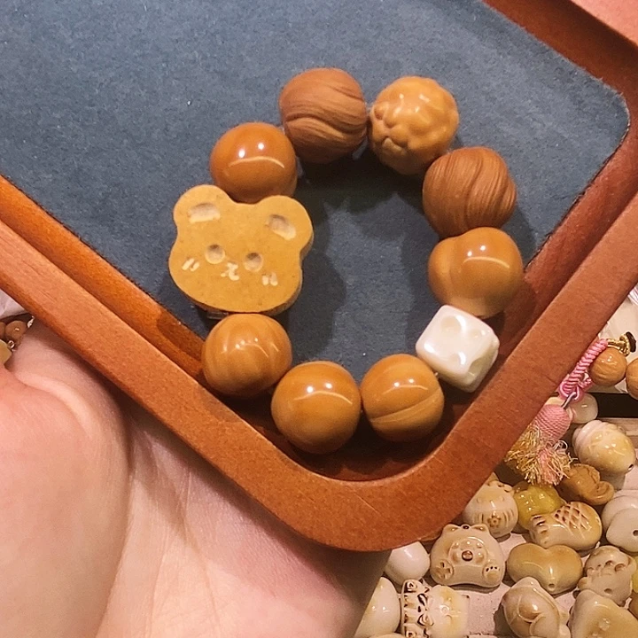 猴头核桃手串多宝饼干