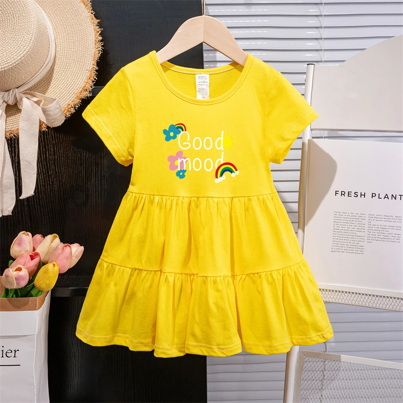 儿童夏装蛋糕裙女童宝宝裙子3岁小女孩公主小童连衣裙夏款洋气夏