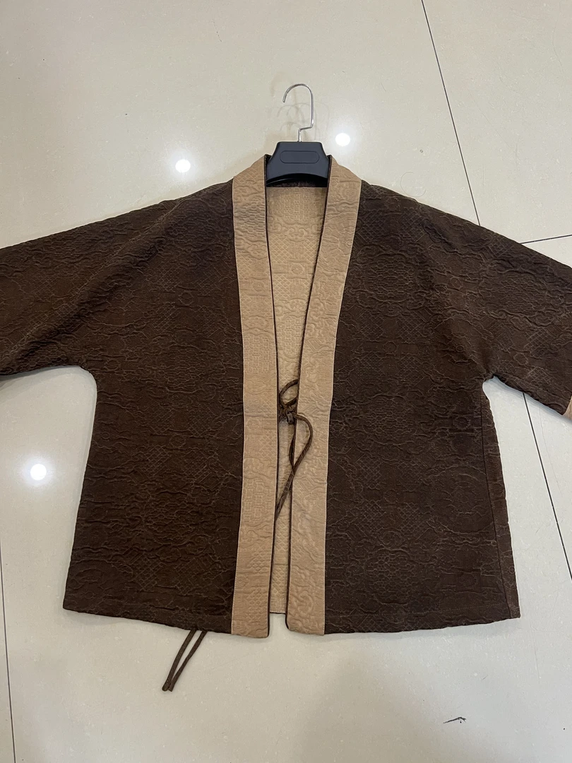 九儿家香云纱桑蚕丝茶服外套50272
