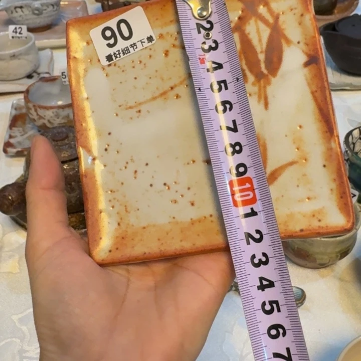 陶泥一个盘子好看的