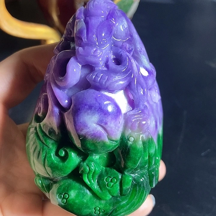 吊坠紫金钵盂菩提