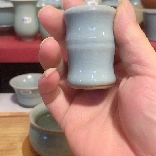 产地汝瓷，天青，盖置，