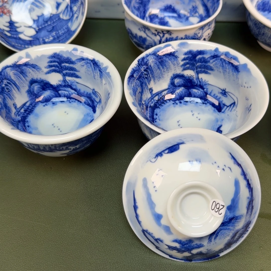 陶景德镇纯手绘茶具圆圆260，261