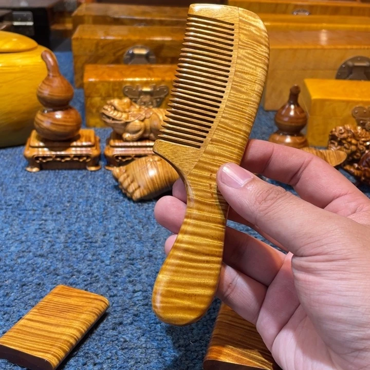 金丝楠梳子金丝楠