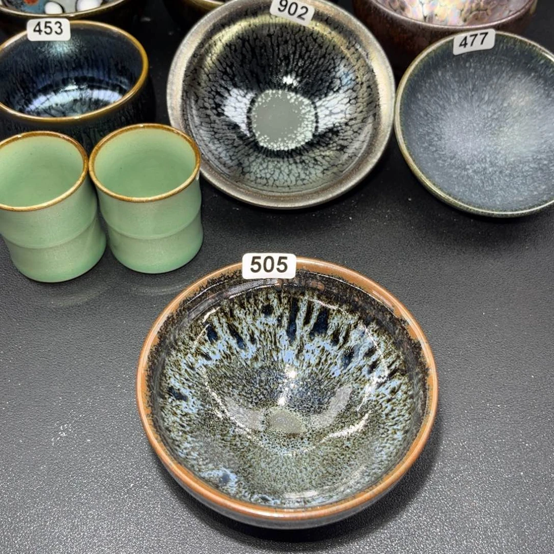 茶盏505 建盏单盏放大漏…………