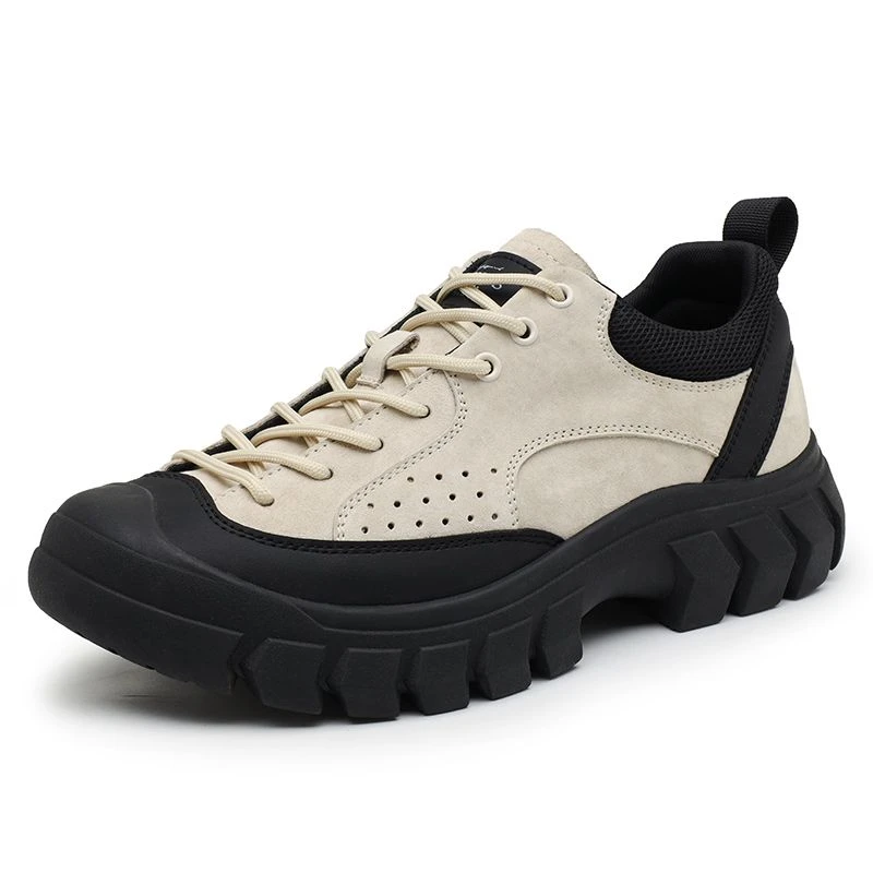 三赞男鞋专业登山鞋男防水防滑户外运动越野鞋厚底耐磨爬山徒步鞋