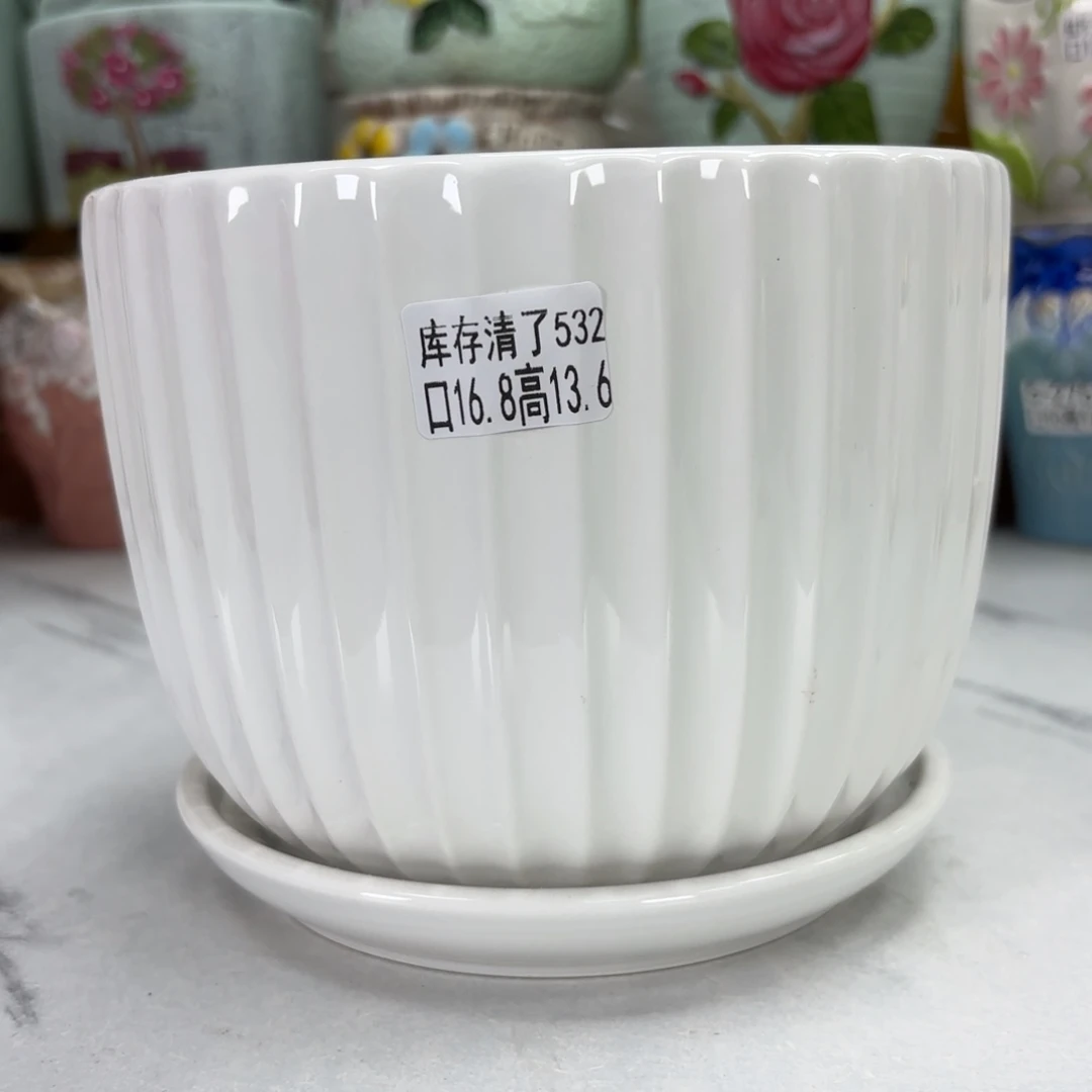 @夏西陶瓷花盆@@5543