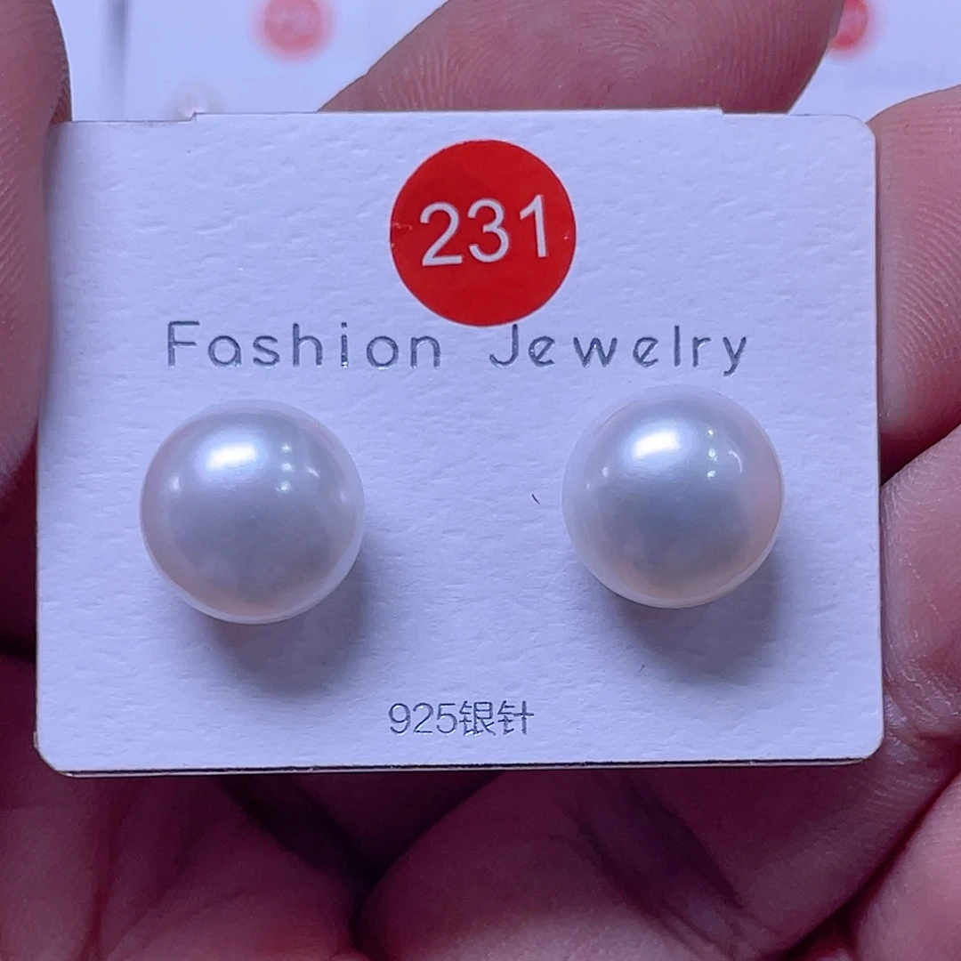 玉***妍淡水珍珠耳饰银S925镶嵌