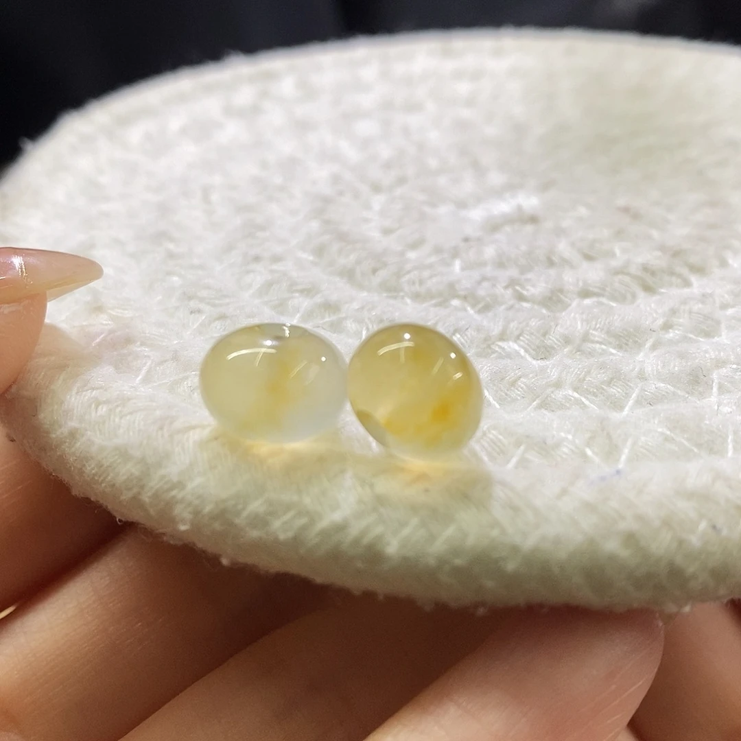 未镶嵌挂件翡翠鼓珠