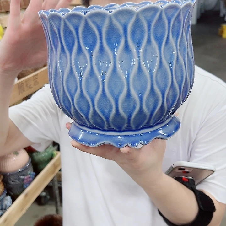 有孔，满10元发货多肉陶瓷花盆