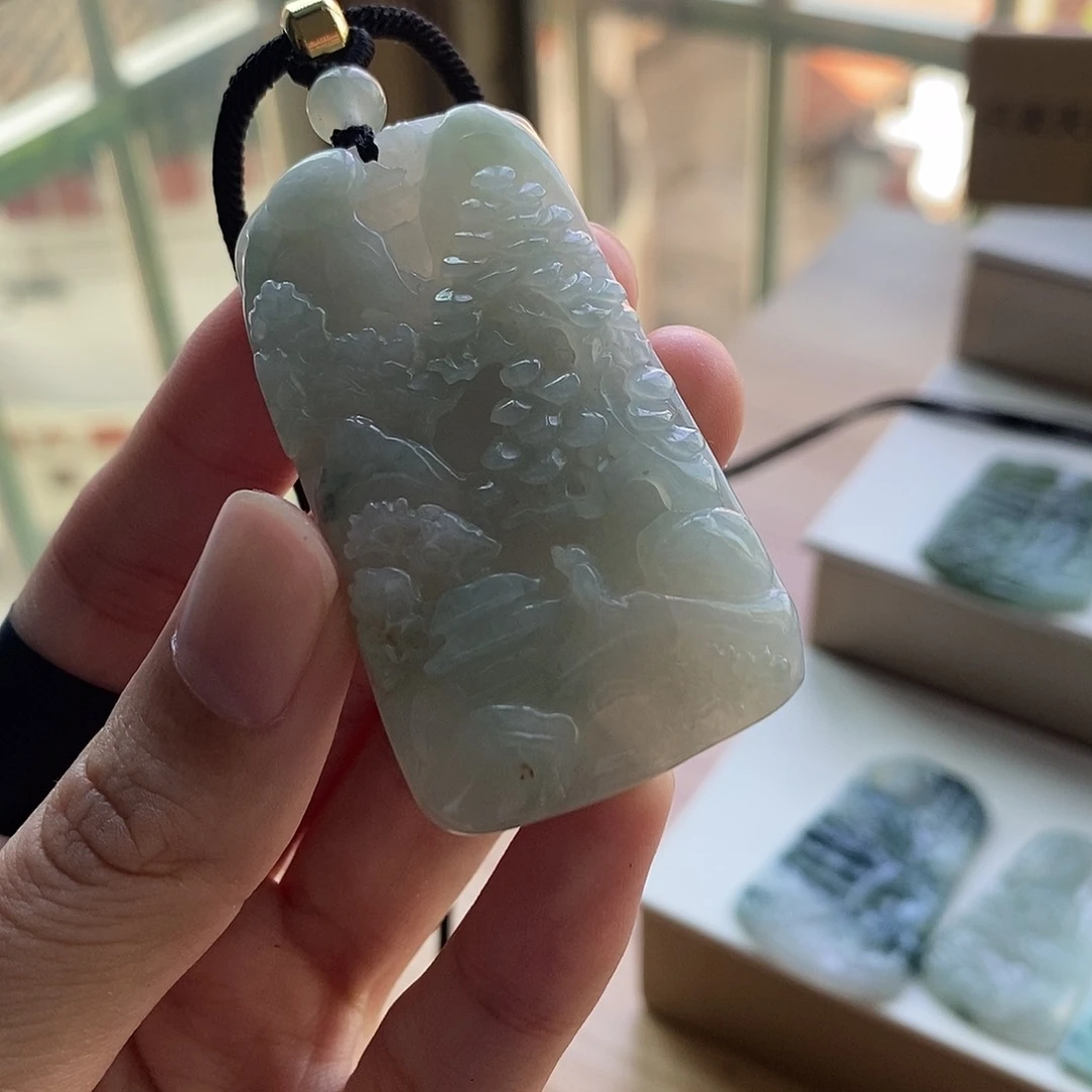 【闪购商品】颈饰未镶嵌翡翠?***?天然缅甸A货翡翠