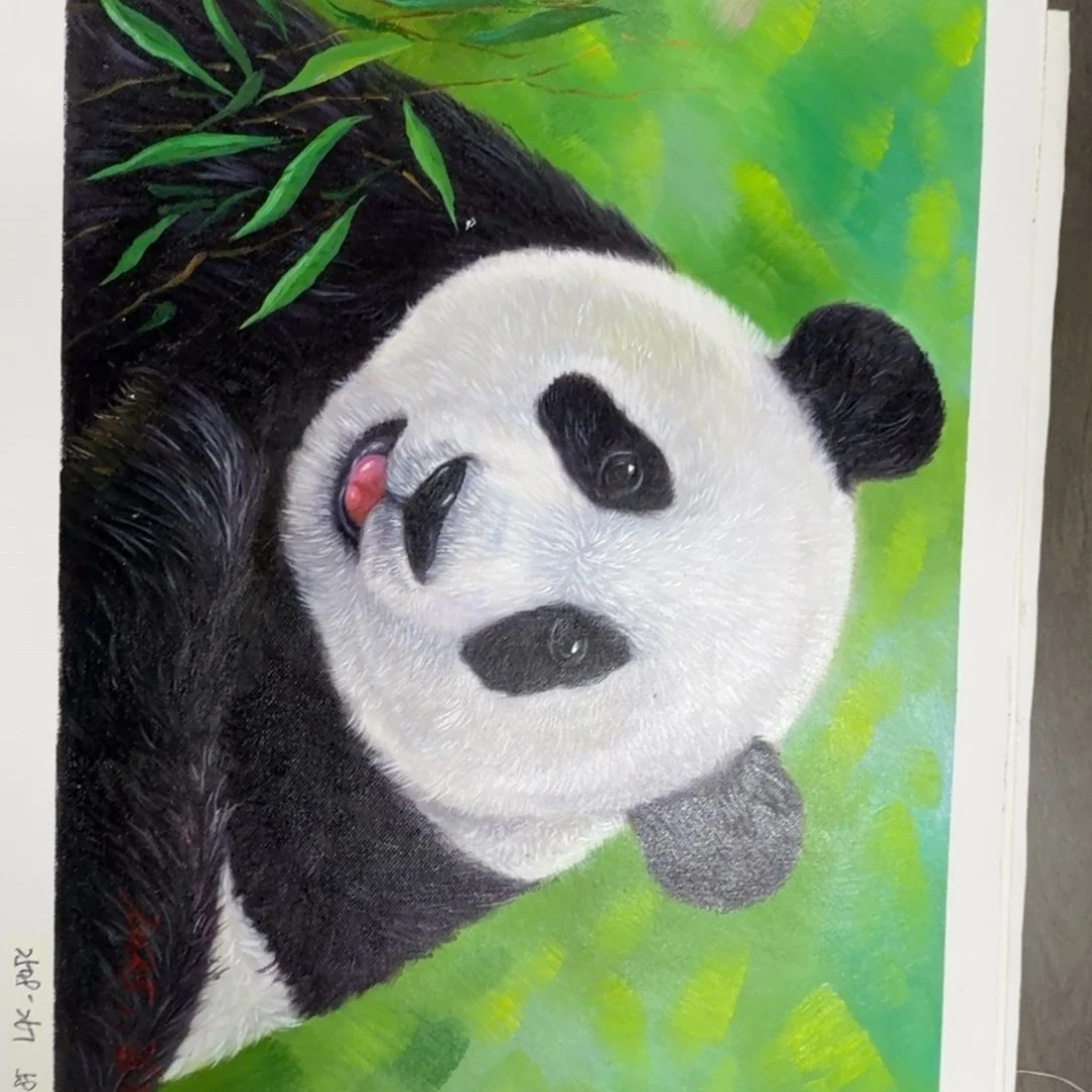 油画加油加油加油努力加油