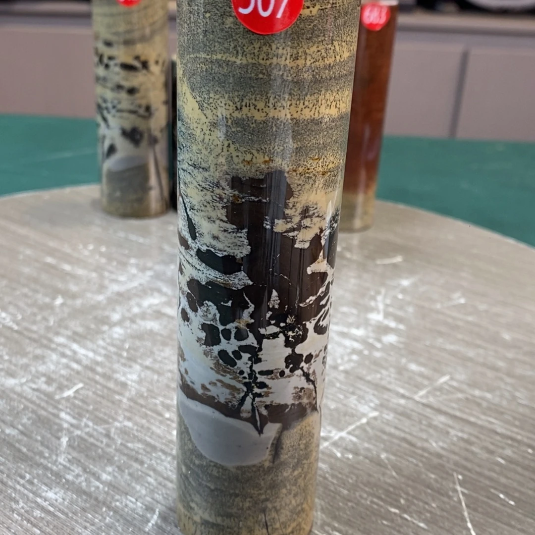 石材广西国画石草花石