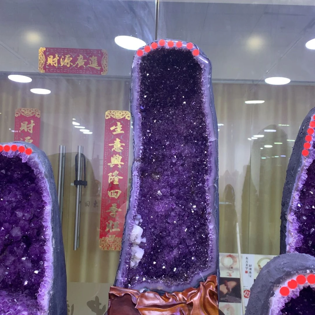 未镶嵌紫晶大型摆件（非配饰）晶